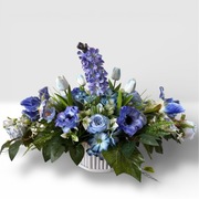 wiązanka stroik kompozycja kwiatowa nagrobna