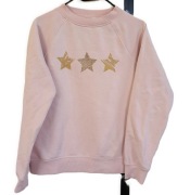 Bluza Next, 60% bawełna, pudrowy róż, rozmiar XS-S, 34-36