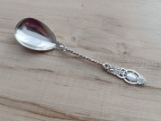 ŁYŻECZKA DO PRZYSTAWEK LUB ŚMIETANY SREBRO 11 ŁUTÓW DANIA 