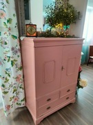 Szafa komoda bieliźniarka do sypialni do garderoby kolor pudrowy róż