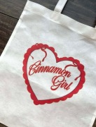 Torebka torba tote bag materiał non woven lana del rey 