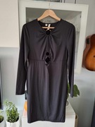Elegancka sukienka, ciekawy przód, 40 42