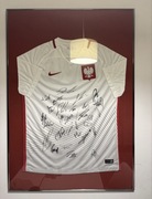 Koszulka reprezentacji Polski z autografami kadry