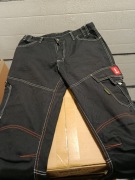 Spodnie robocze Urgent URG-B czarne cargo r. 48