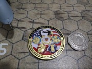 Challenge coin 5 rodzajów sił zbrojnych USA