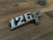 Fiat 126p emblemat 126p chrom