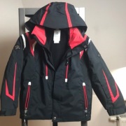 Czarna kurtka narciarska Descente 