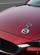 Brelok Mazda - Carbon Look