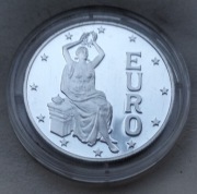 Andora 1 Dinar 1997 r Traktaty rzymskie srebro 