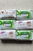 Zestaw 6sztuk mydła luksja crema i inne +gratis 