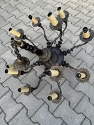 Żyrandol retro/antyk świecznikowy