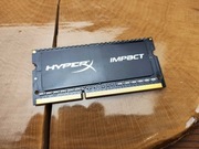 Pamięć RAM Kingston HyperX Impact 8GB DDR3L 1866MHz CL11 SODIMM