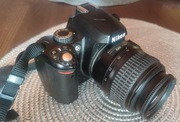 uszkodzona LUSTRZANKA NIKON D60 Z OBIEKTYWEM NIKON DX 18-55 1:3.5-5.6G /