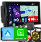 RADIO SAMOCHODOWE 2 DIN 4GB/64GB ANDROID AUTO CARPLAY ANDROID 13 RDS DSP 7"
