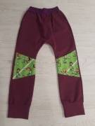 Spodnie dresowe baggy rozm 122