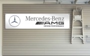 Baner plandeka Mercedes AMG 150x60cm