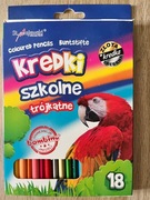 Kredki szkolne TRÓJKĄTNE