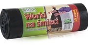 Worki na śmieci 35l z taśmą LDPE