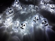 Czaszki 20 lampek LED 