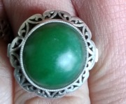 WARMET koronka z nefrytem 