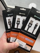 3x kabel USB do telefonu 2.1A sznurek USB -C