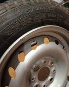 Oryginalne koło zapasowe Fiat Lancia 145/70 R13 ET33 4x98