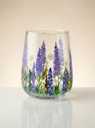 Ręcznie malowana szklanka 