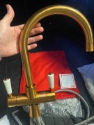 bateria kuchenna FRANKE, NOWA, złoto/miedziana, UNIKALNY DESIGN