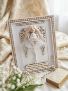 Pamiątka pierwszej komunii świętej dla dziewczynki komunia chrzest święty