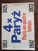 4 X Paryż album malarstwa 