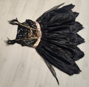 strój wampirka batmanka pająk czarownica halloween nr 689