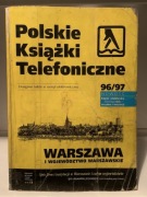 POLSKIE KSIĄŻKI TELEFONICZNE - WARSZAWA - 96/97 1996/1997 - indywidualni