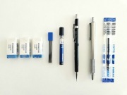 Długopis ołówek automatyczny gumka do mazania wkłady Zebra Pentel Staedtler
