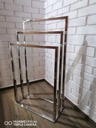 Stojak na ręczniki ze stali nierdzewnej loft 