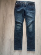 Jeansy damskie skinny r 44 na wysoką osobę 