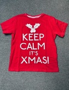 Koszulka święta świąteczna Rebel 10-11lat 146cm keep calm it’s xmas