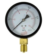Manometr pionowt 10bar śr 100mm