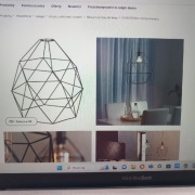 Klosz lampy Ikea z obsadką 