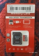 Karta Micro SD 128gb nowa - TF CARD CXL001 KLASA SZYBKOSCI u3/v30'==30mb/s