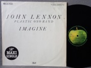 John Lennon, Imagine / It's so hard, maxi SP, The Beatles, exc