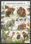 Czechy arkusik/bloczek 2018 ZOO(III) fauna ptaki**czyste