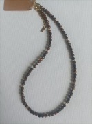 Naszyjnik kamienie naturalne tygrysie oko na siłę i odwagę 