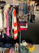 Wyprzedaż ubrań z butiku z odzieżą używaną damską na kilogramy 15/kg