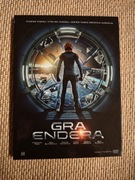 GRA ENDERA DVD Książka Harrison Ford Film Science Fiction IDEALNY Stan