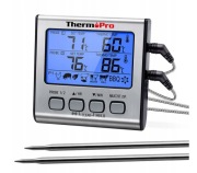 Termometr Kuchenny LCD Grill Piekarnik Wędzarnia 2 Sodny ThermoPro TP-17