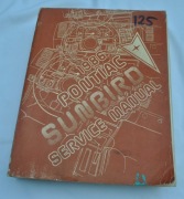 PONTIAC SUNBIRD 1986 SERVICE MANUAL instrukcja naprawy 