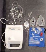 Flaem 4neb inhalator nebulizator pneumatyczny tłokowy dla dzieci dorosłych