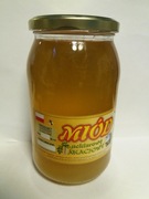 Miód akacjowy z własnej pasieki.