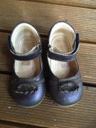 Baleriny dla dzieci Emel Roczki granatowe E1074A-4