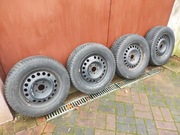 Opony zimowe z felgami stalowymi do Opla 15/65/196